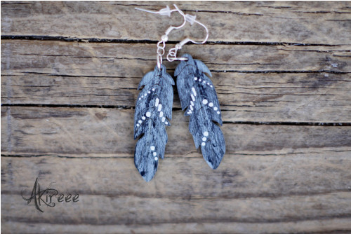 Indian Feathers - Grey — foto 2