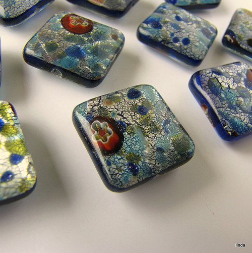 Murano * korálek * 18mm * 1 ks — foto 2