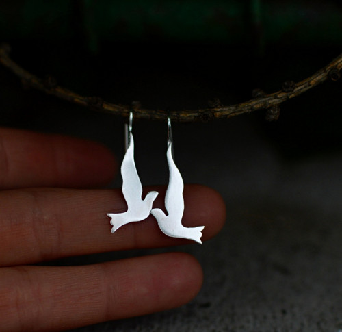 Holubí... Ag naušnice — foto 5