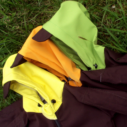 Rostoucí softshell. bundička 1-3 Zelená — foto 3