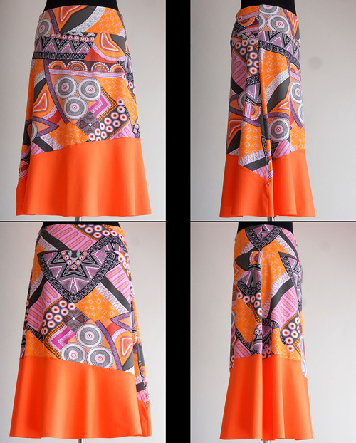 Skirt Orange Combo — foto 2