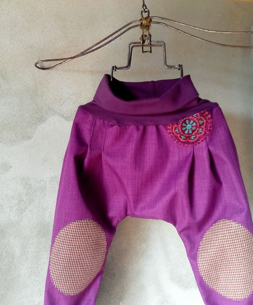 Bombarďáčky/turky softshell "Purple" 1 - 3r. — foto 4