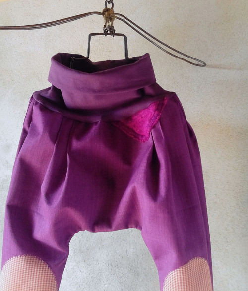 Bombarďáčky/turky softshell "Purple" cca 2 - 4r. — foto 3