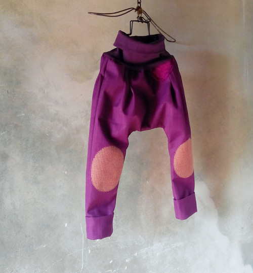 Bombarďáčky/turky softshell "Purple" cca 2 - 4r. — foto 6