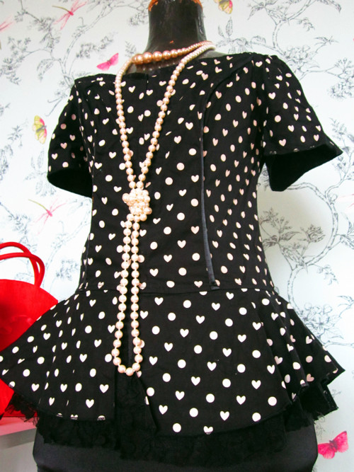 Halenka pin-up dots&hearts — foto 2