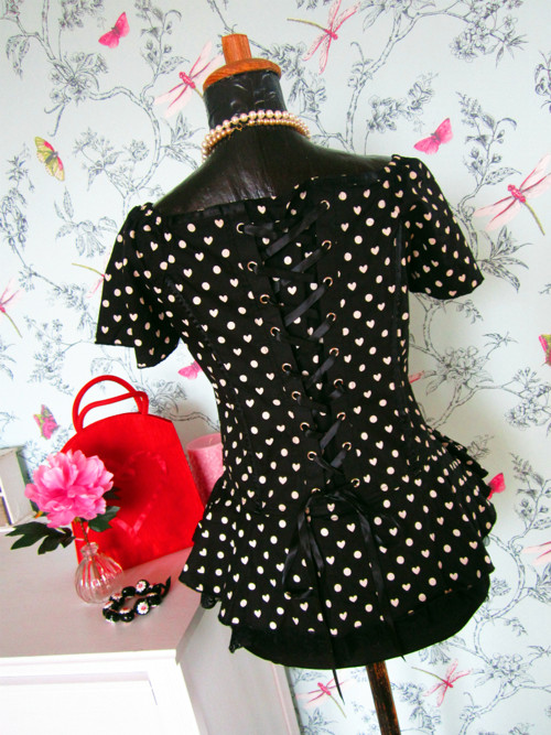 Halenka pin-up dots&hearts — foto 3