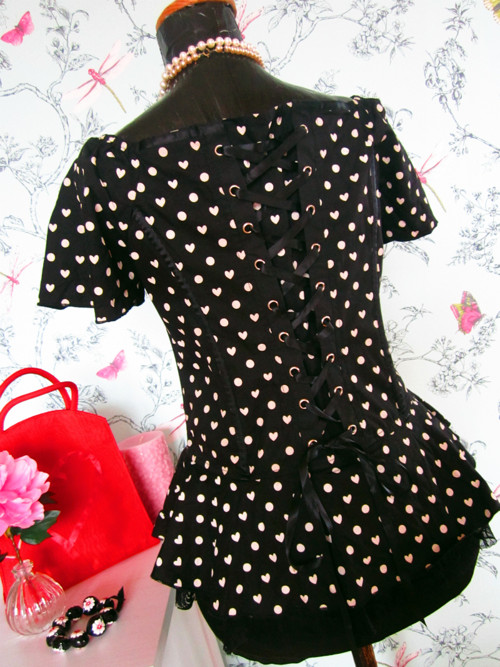 Halenka pin-up dots&hearts — foto 4