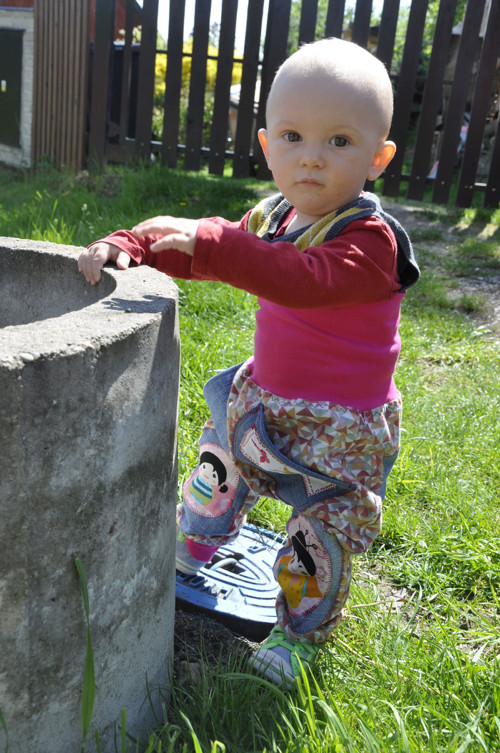 Recy flanelové kalhoty — foto 6