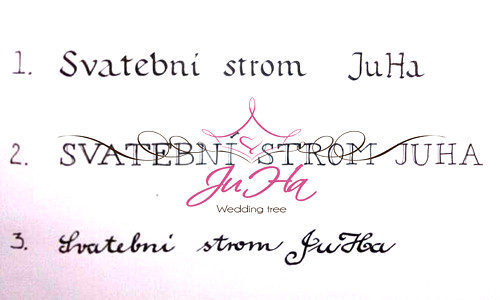 Svatební strom A3 (perokresba) — foto 4