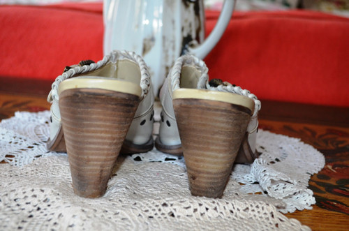 Italské kožené boty, pantoflíčky — foto 6