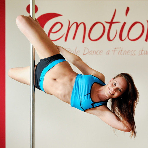Pole dance podprsenka Blue — foto 5