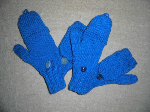 Dětské rukavice-modré (16-18 cm) — foto 2