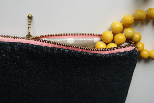 Beauty Bag - Dark jeans — foto 2