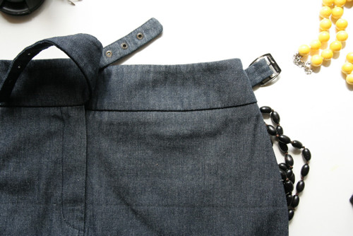 Beauty Bag - Dark jeans — foto 6