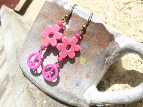Hippie kytičky... pink... — foto 2