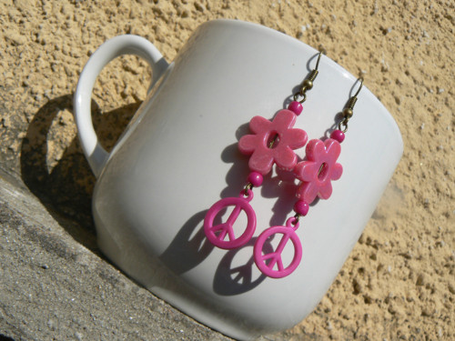 Hippie kytičky... pink... — foto 3