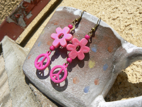Hippie kytičky... pink... — foto 4