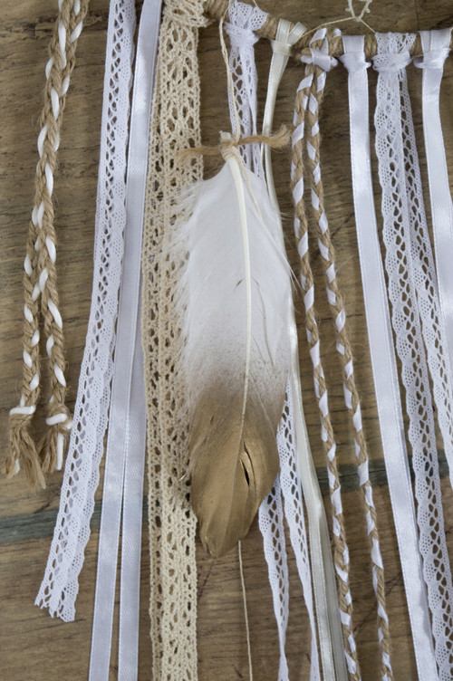 Lapač snů krajkový / Shabby Chic / Boho — foto 5