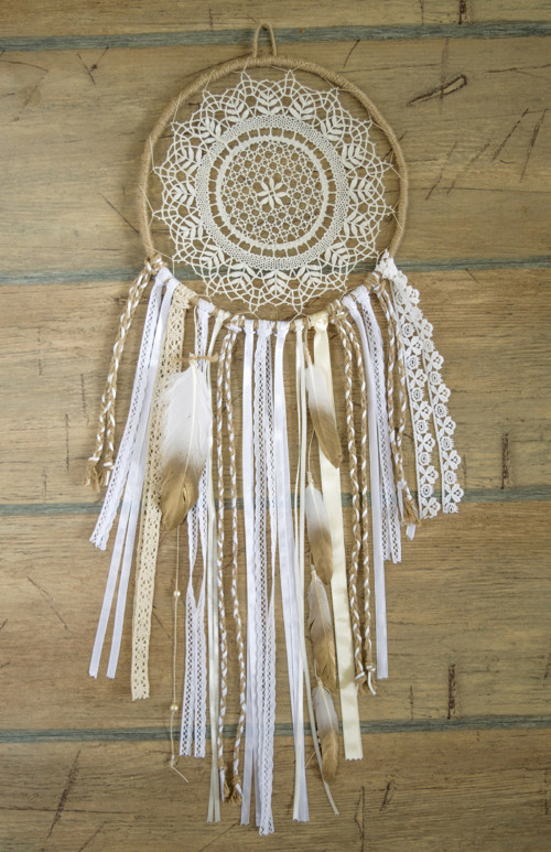 Lapač snů krajkový / Shabby Chic / Boho — foto 6