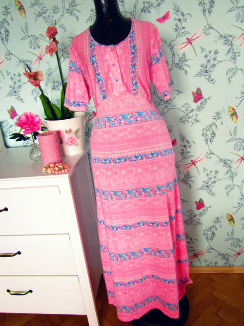 Retro šaty soft folklore — foto 2