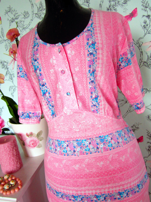 Retro šaty soft folklore — foto 3