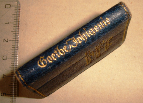 Kolibřík - Goethe v originále, umělecká vazba — foto 3