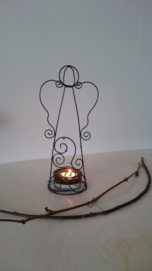 Anděl strážný - tyrkysový — foto 3