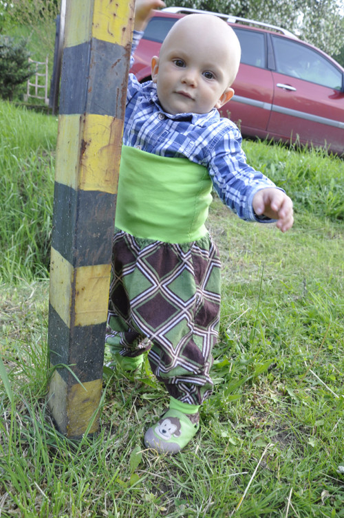 Recy flanelové kalhoty — foto 2