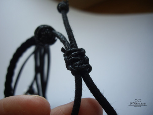 Panský "kožený" náramek s infinity — foto 4
