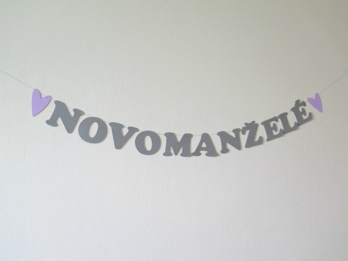 Girlanda Novomanželé — foto 2