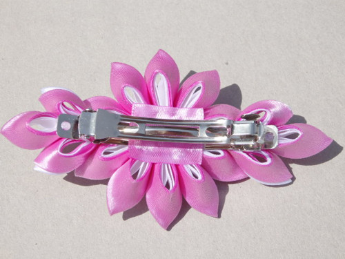 Spona kanzashi — foto 4