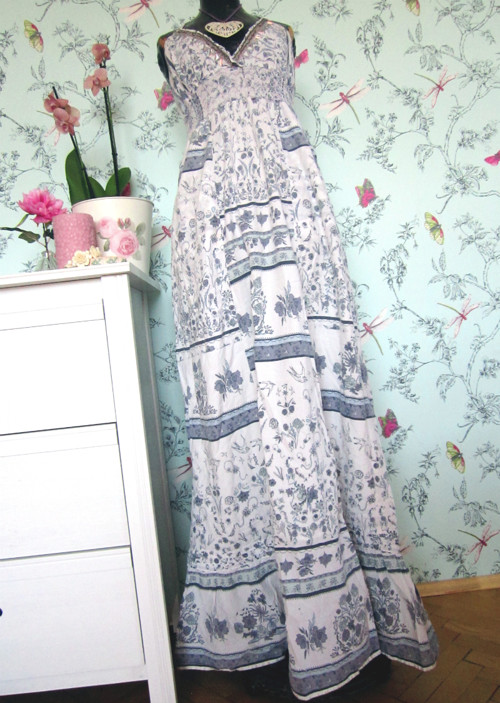 Šaty boho bájo patchwork — foto 2