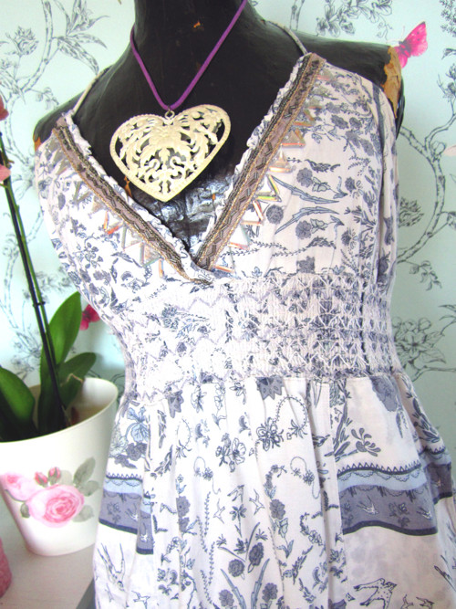 Šaty boho bájo patchwork — foto 4