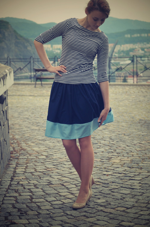 CUPCAKE sukně, úplně modrá:o) — foto 2