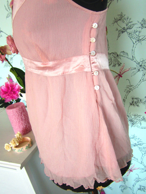Top pink v hedvábí — foto 3