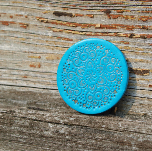 Fimošon - tyrkysovozlatý — foto 2
