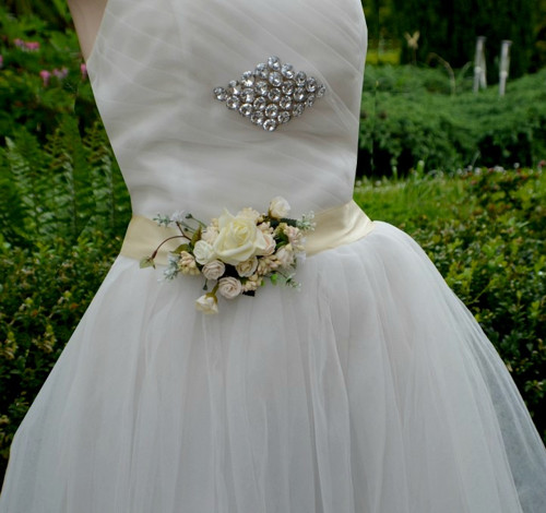 Květinový pásek ivory — foto 2