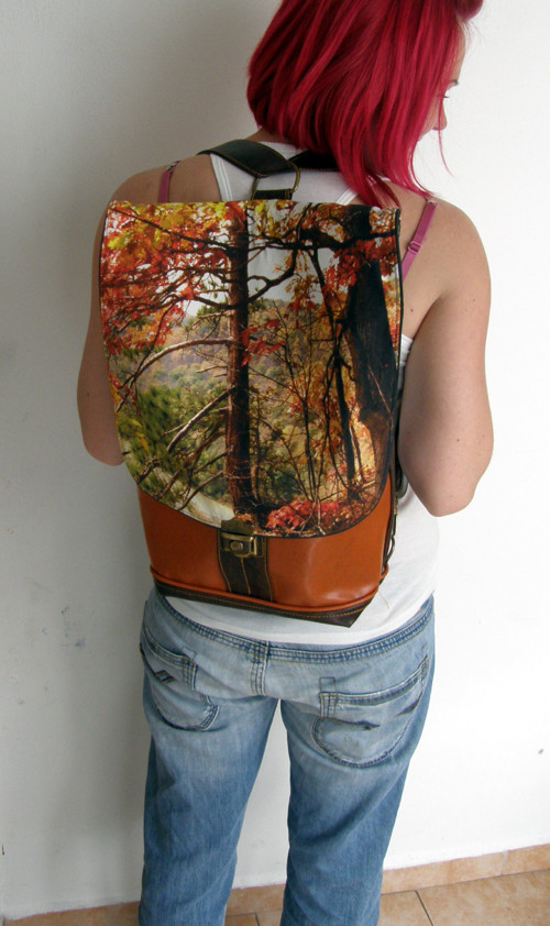 Backbag Fallscape taška 2v1 — foto 2