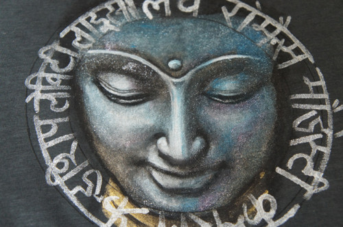 BUDDHA - tričko na jógu — foto 2