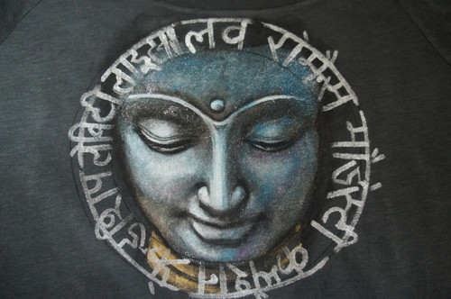 BUDDHA - tričko na jógu — foto 3