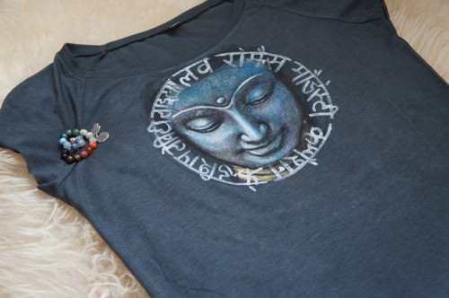 BUDDHA - tričko na jógu — foto 4