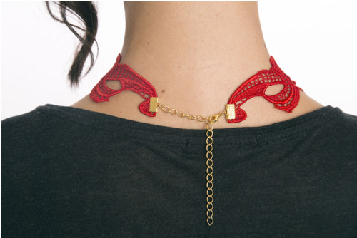 Krajkový náhrdelník FOLKLORE neckLACE — foto 4