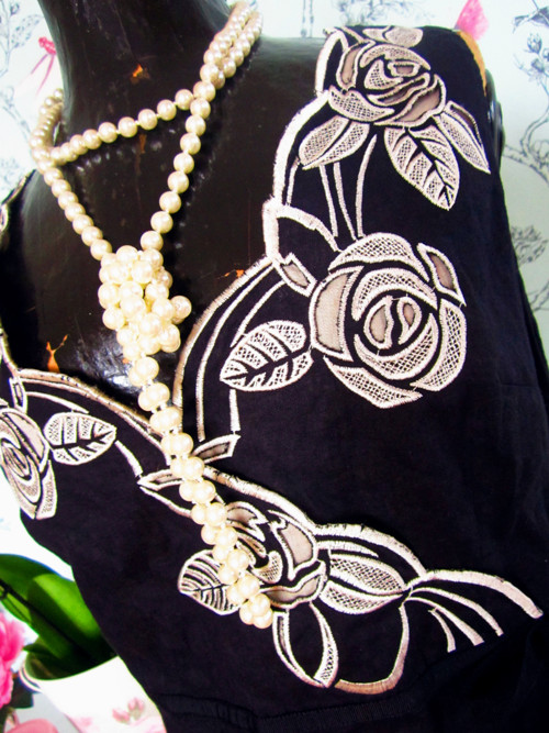 Top black&cream roses — foto 2