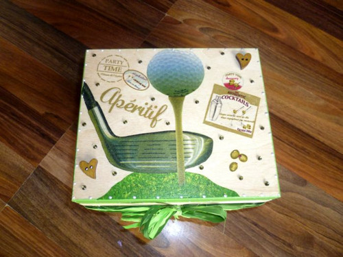 Čajová krabička pro vášnivé golfisty :)) — foto 4