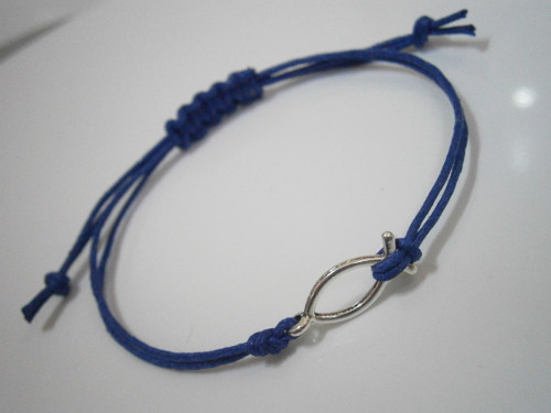 "VĚŘÍM" - náramek (macramé) - Unisex — foto 6