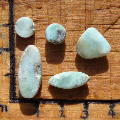 Larimar - set pěti kabošonů — foto 2