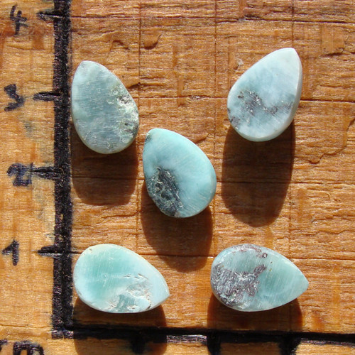 Larimar - set pěti kabošonů — foto 2