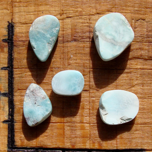 Larimar - set pěti kabošonů — foto 2