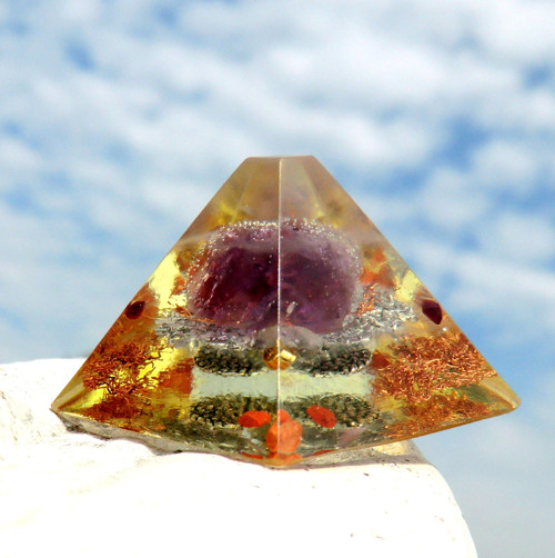 Pyramidka 8* Ametyst * Síla / Energie * — foto 3