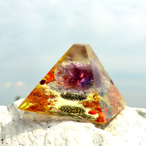 Pyramidka 8* Ametyst * Síla / Energie * — foto 5